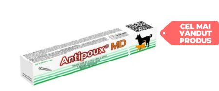 Antiparazitare externe câini - Antiparazitar extern Antipoux MD 14 ml