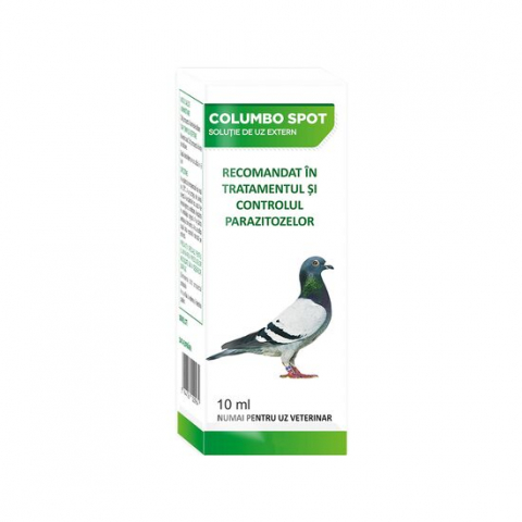 Antiparazitare pasari - ANTIPARAZITAR EXTERN PENTRU PORUMBEI COLUMBO SPOT 10ML