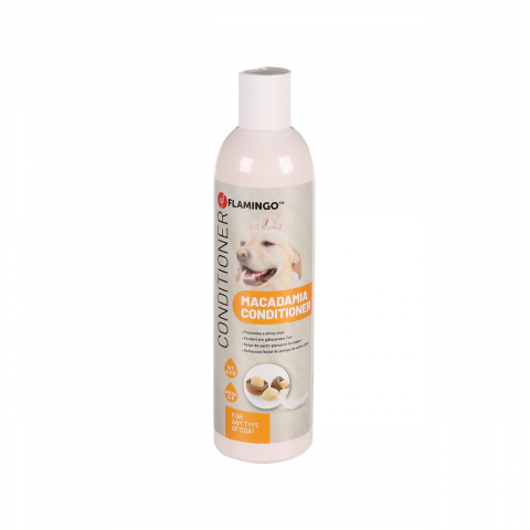 Caini - BALSAM PENTRU CAINI CU ULEI DE MACADAMIA PENTRU TOATE TIPURILE DE BLANA FLAMINGO 300ML