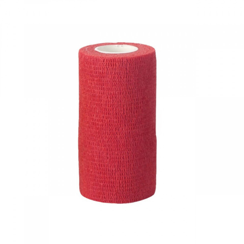 Instrumentar - BANDAJ AUTOADEZIV ELASTIC KERBL ROSU 10CMx4.5M