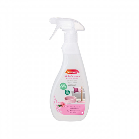 Igiena casei - BEAPHAR SPRAY SPUMA ACTIVA DE CURATARE 500ML