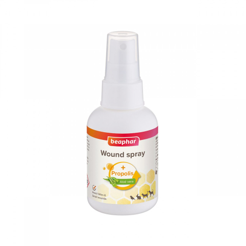 Antiseptice - BEAPHAR WOUND SPRAY DE INGRIJIRE A RANILOR LA CAINI/PISICI/ANIMALE MICI 75ML