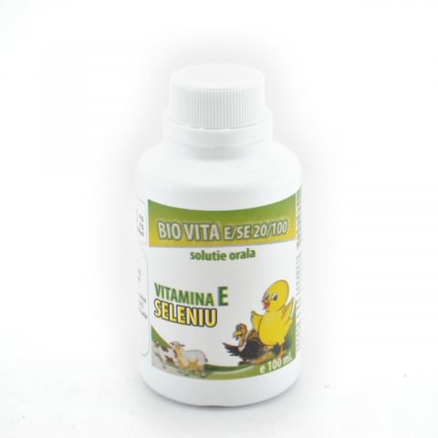 Suplimente si vitamine pasari - Supliment pasari, Vitamina E, Seleniu, 100ML