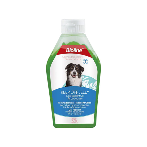 Educare caini - BIOLINE GEL REPELENT KEEP OFF PENTRU CAINI LA EXTERIOR 225G