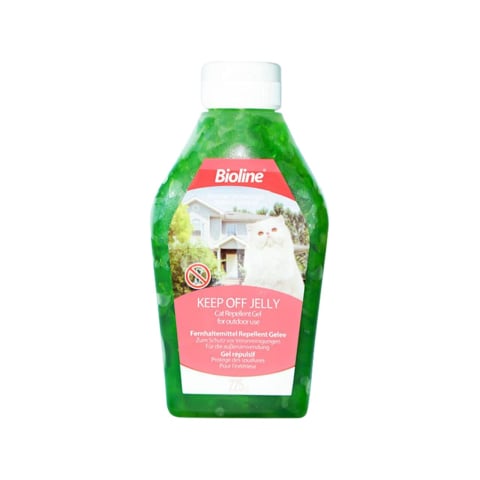 Educare pisici - BIOLINE GEL REPELENT KEEP OFF PENTRU PISICI LA EXTERIOR 225G