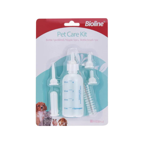 Import - BIOLINE SET HRANIRE ANIMALE MICI 60ML