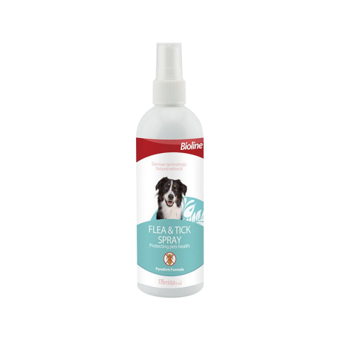 Farmacie veterinară - BIOLINE SPRAY ANTIPARAZITAR PENTRU CAINI 175ML