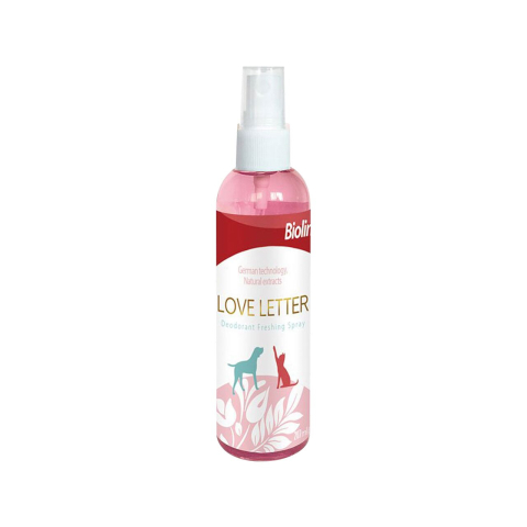 Diverse - BIOLINE SPRAY ODORIZANT LOVE LETTER PENTRU CAINI SI PISICI 207ML