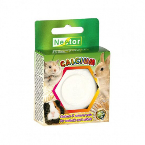 Suplimente si vitamine rozatoare - BLOC MINERAL PENTRU ROZATOARE NESTOR 55G