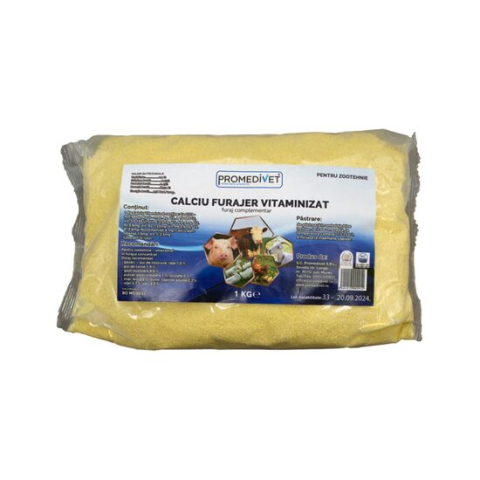 Ferma - Calciu furajer vitaminizat, 1kg