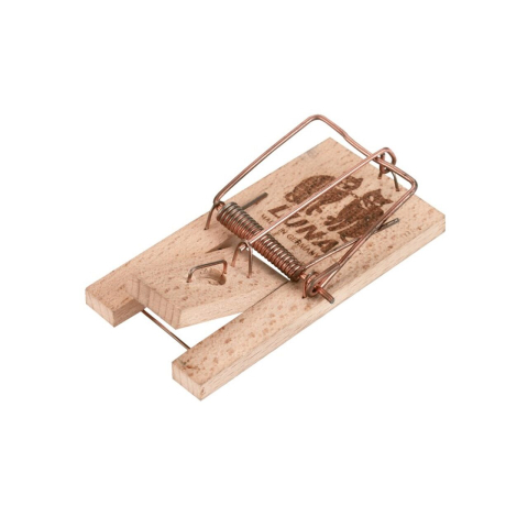 Raticide - Capcană din lemn pentru șoareci