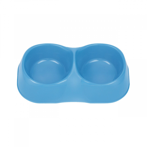Castroane si boluri pisici - CASTRON DIN PLASTIC MPS MAYA DUBLU M BLUE