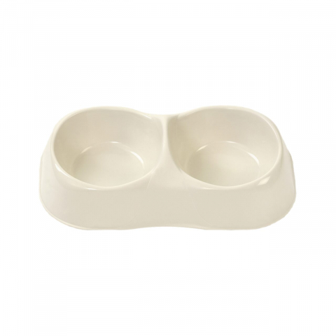 Castroane si boluri pisici - CASTRON DIN PLASTIC PENTRU CAINI SI PISICI MPS MAYA DUBLU L WHITE