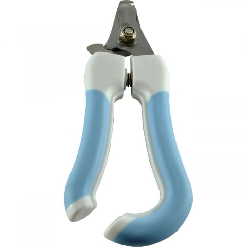 Clesti pentru unghii pisici - CLESTE UNGHII BLEU 16.5CM/GR5004 PENTRU CAINI SI PISICI