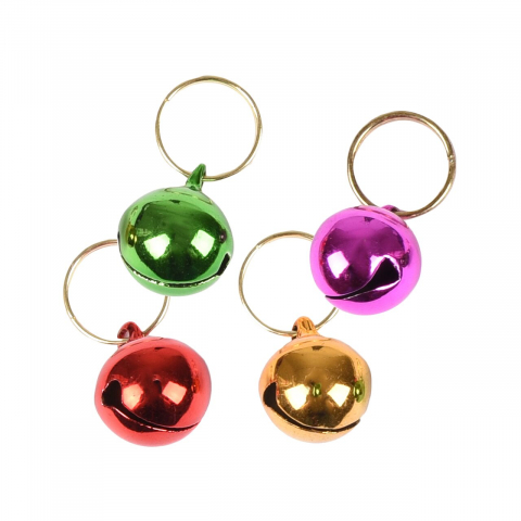 Accesorii pisici - CLOPOTEI PENTRU PISICI FLAMINGO SETx24BUC