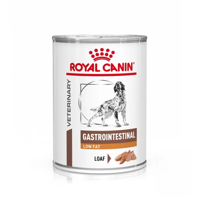 Hrană umedă - Conservă dietetică pentru câini Royal Canin Gastrointestinal Low Fat 420 gr