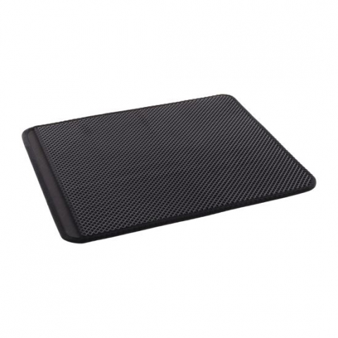 Covoras colector de nisip pentru litiera pisicii, negru, 70 X 60cm [2]
