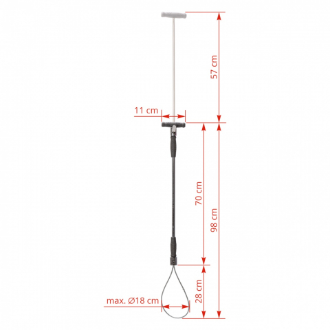 CROSA CONTENTIE PORCINE DIN TEAVA 60CM (IAVASA, LASOU) [5]