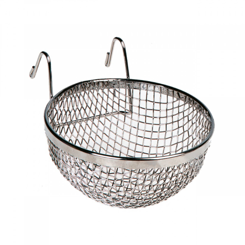 Accesorii colivii - CUIB PENTRU PASARI EXOTICE DIN METAL FLAMINGO 9.5CM