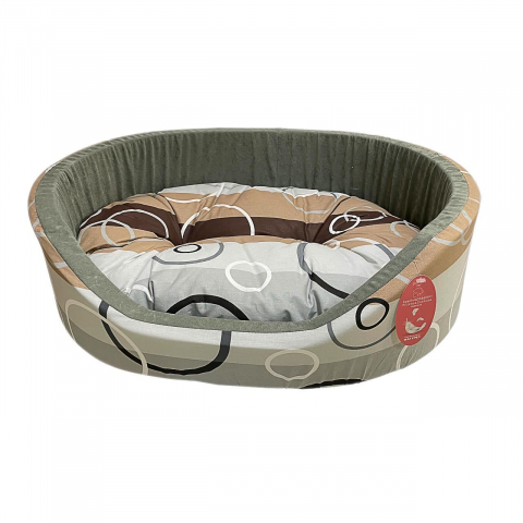 Culcusuri si saltele pisici - CULCUS TEXTIL PENTRU CAINI SI PISICI TAURUS 1 MIX COLOURS 32x42x18 CM