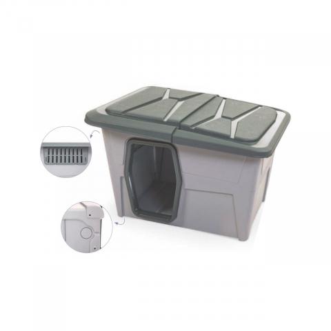 Custi transport pisici - CUSCA PENTRU CAINI SI PISICI MPS BARAKA MEDIUM 93x73x60(h)cm