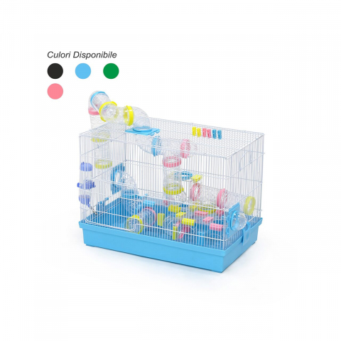 Custi si cutii de transport rozatoare - CUSCA ROZATOARE M0600 MIXED COLORS 51x31.5x37.5(h)cm