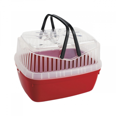 Custi si cutii de transport rozatoare - CUSCA TRANSPORT PENTRU ROZATOARE MPS PORTOBELLO RED 23x30x21(h)cm