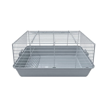 Cuști și cutii de transport rozătoare - Cuști pt iepuri, porcușori de Guinea & hamsteri 59x35.5x31.5 cm