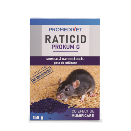Raticide și rodenticide - Otrava grau pentru șobolani și șoareci Prokum G 150 g