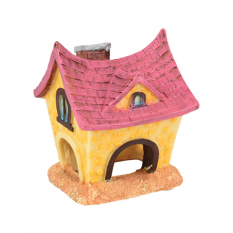 Accesorii custi rozatoare - DECOR PENTRU CUSCA HAMSTERI CASUTA FANTASIA FLAMINGO /210143