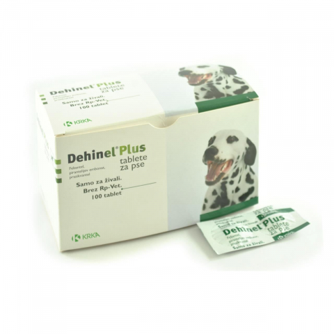 Antiparazitare interne caini - DEHINEL PLUS 100TB