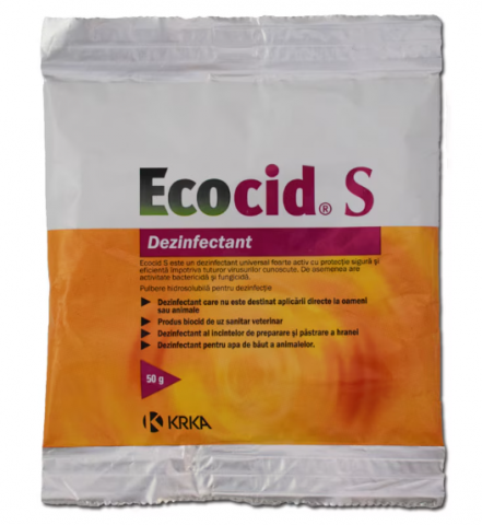 Dezinfectanti - Dezinfectant PROFESIONAL, Ecocid S 50g