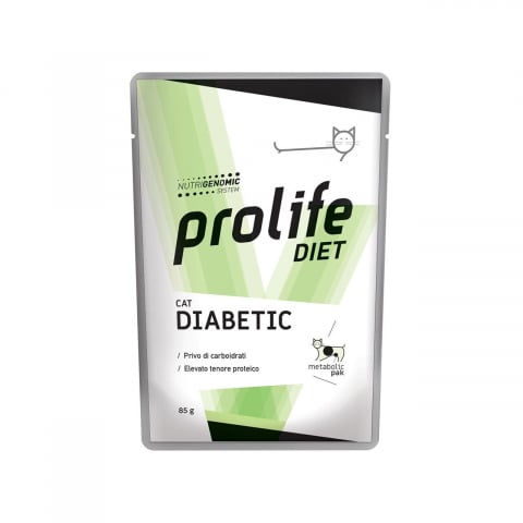 Diete veterinare pisici - DIETA VETERINARA UMEDA PROLIFE DIABETIC PENTRU PISICI PLIC 85G
