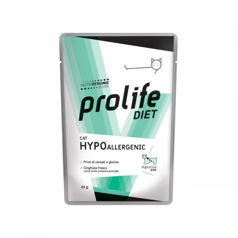 Diete veterinare pisici - DIETA VETERINARA UMEDA PROLIFE HYPOALLERGENIC PENTRU PISICI PLIC 85G