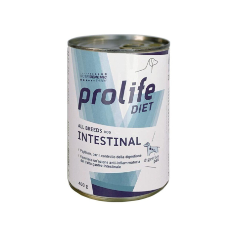 Farmacie veterinară - Conservă dietă veterinară pentru câini ProLife Intestinal 400 gr