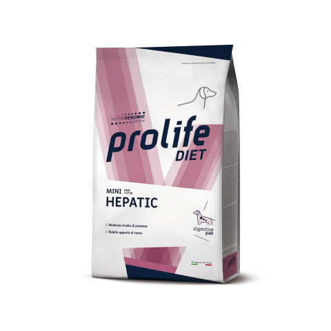 Hrana uscata - DIETA VETERINARA USCATA PROLIFE HEPATIC PENTRU CAINI DE TALIE MICA 5 KG