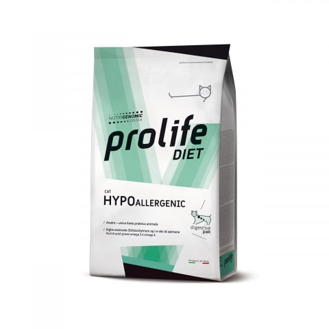 Diete veterinare pisici - DIETA VETERINARA USCATA PROLIFE HIPOALERGENIC PENTRU PISICI 1,5 KG