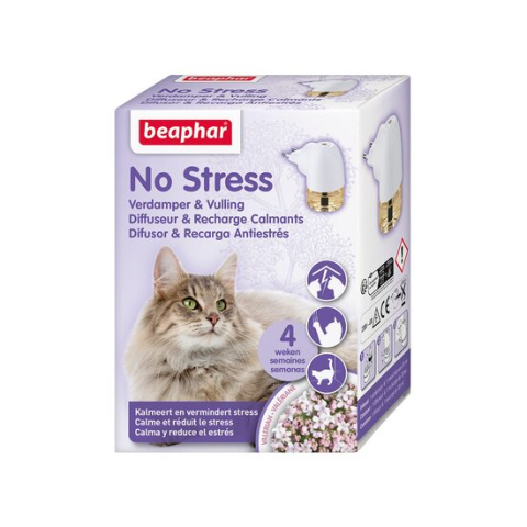 Educare pisici - DIFUZOR+REZERVA NO STRESS, CALMANT PENTRU PISICI BEAPHAR 30ML