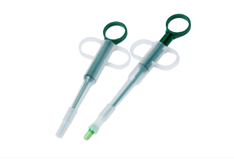 Dispozitiv administrat capsule, sirop, pentru câini și pisici [1]