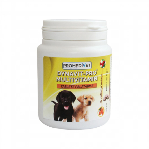 Farmacie veterinara - DYNAVIT-PRO MULTIVITAMIN 40TBx5G/CUT
