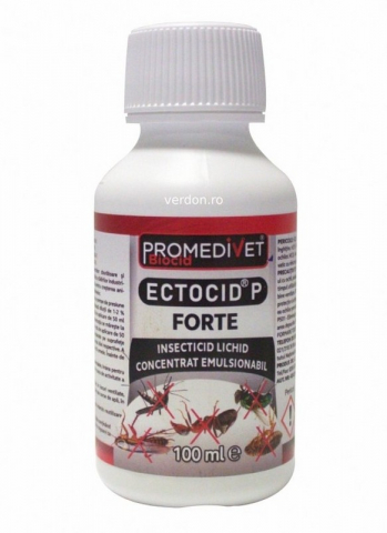 Insecticide - INSECTICID CONCENTRAT PADUCHI, PURICI, GANDACI, FURNICI, MUSTE, TANTARI, ECTOCID FORTE 100 ML