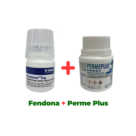 Insecticide - Insecticid concentrat muște și țânțari, fără miros, Fendona 50ml + Insecticid fără miros, împotriva muștelor, țânțarilor, Perme Plus 50 ml