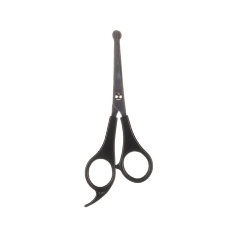 Caini - FLAMINGO Foarfecă Boantă pentru Câini 15 cm – Tuns Păr Urechi, Ochi și Lăbuțe