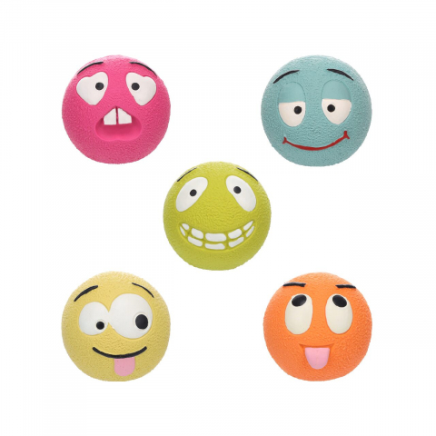 Caini - FLAMINGO JUCARIE MINGE EMOJI 5 CULORI 6CM (PRET/BUC)