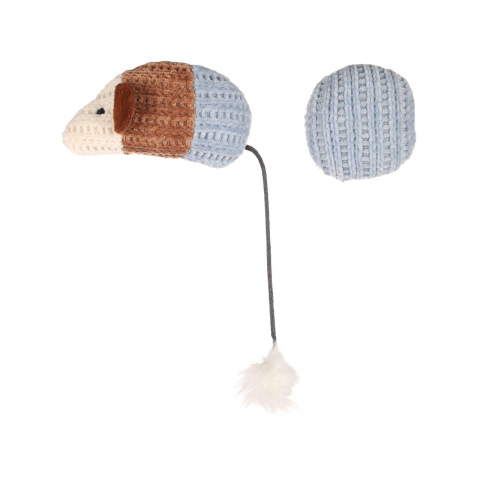 Pisici - FLAMINGO JUCARIE SORICEL CU CATNIP + MINGIUTA