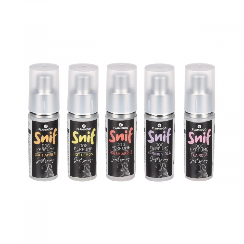 Parfumuri caini - FLAMINGO PARFUM PENTRU CAINI RAIKA SNIF SPRAY 9ML - DISPLAY 5 AROME x 3