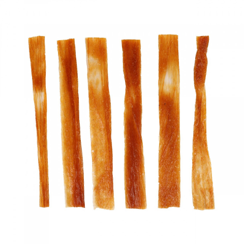 Caini - FLAMINGO RECOMPENSE PENTRU CAINI SNACK COLLAGEN BOOST STRIPS CU PUI 60G