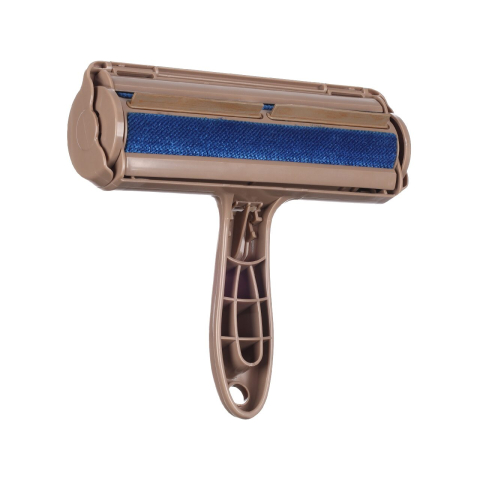 Ingrjire pisici - Flamingo Rolă pentru Îndepărtat Părul de Câine și Pisică, 18.5 x 20 cm – Curățare Rapidă și Eficientă a Blănii de pe Haine și Mobilier