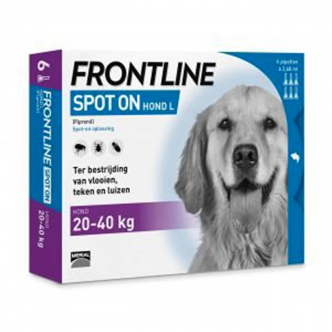 Antiparazitare externe caini - PIPETE ANTIPARAZITARE FRONTLINE SPOTON L CUTIE*3PIP