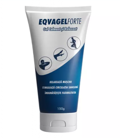 Gel antiinflamator - Gel de uz extern impotriva durerii si a inflamatiei Eqvagel Forte, 150g